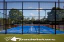 An example padel court.