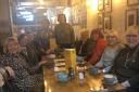 Mayor of Royston Cllr Lisa Adams visited the Chatty Café at Kooky Nohmad