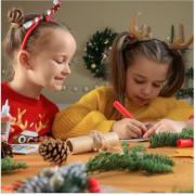 Children are invited to create sustainable Christmas decorations at Dobbies' in Royston