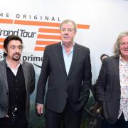 Richard Hammond, Jeremy Clarkson and James May promoting The Grand Tour (Ian West/PA)