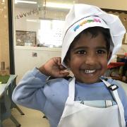 Children have been learning how to cook at Sunhill Day Nursery