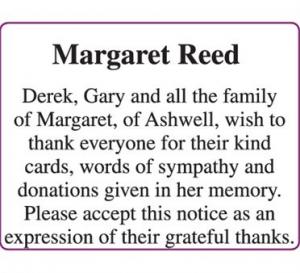 Margaret Reed