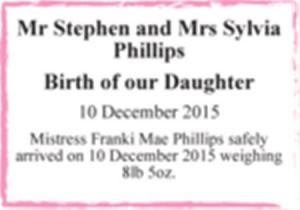 Mr Stephen and Mrs Sylvia Phillips