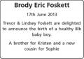 Brody Eric Foskett