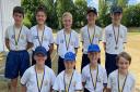 The King James Academy cricket team are regional, county and district champions for 2022.