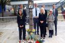 Members of the community are welcome to leave floral tributes to the Queen in various areas across Stevenage and North Herts