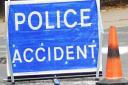 A motorhome and a Jaguar have collided on the A505 near Ashwell