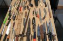 Knives handed in to Stevenage Police Station in 2018