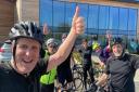 South Cambs MP Anthony Browne and five friends completed a bike ride from London to Cambridge to raise money for Ukraine