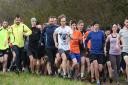 The start of the inaugural Letchworth parkrun which had over 300 participants. Picture: Danny Loo