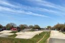 The final round of the BMX East Winter Series was run under blue skies. Picture: ROYSTON ROCKETS BMX