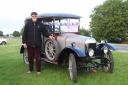 Monty Gowding with his 1923 Bullnose at the Barrington car meet