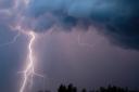 The Met Office has put a yellow weather warning for thunderstorms in place until 6pm today.