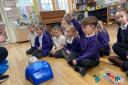 Children from Therfield First School learnt vital lifesaving skills