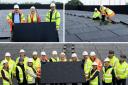 Members from Barnes Construction, Lee Chapel Academy Trust, and Essex County Council attended the milestone moment