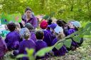 Pupils from Barley and Barkway First Schools Federation took part in Forest School