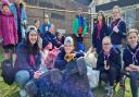 Hitchin Holy Savior Guides helped for the Great British Spring Clean