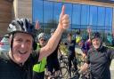South Cambs MP Anthony Browne and five friends completed a bike ride from London to Cambridge to raise money for Ukraine