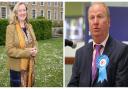 Council leader Lucy Nethsingha and opposition leader Steve Count: A peer review of the county council says they observed “inappropriate behaviour” from the opposition at a meeting.