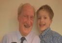 Eight-year-old George Warburton from Royston is tap dancing to raise money in memory of his grandpa