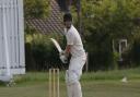 Ed Wharton had a good day with the bat for Reed in the County T20 Cup.