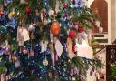 Baubles in memory of loved ones are already adorning the Christmas tree at St John the Baptist Church in Royston