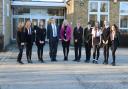 South Cambs MP Anthony Browne met with students at Bassingbourn Village College