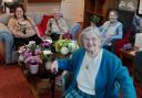 Residents at Melbourn Springs Care Home celebrated International Flower Day