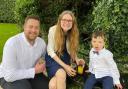 Josh and Verity Grainger with their three-year-old son Noah