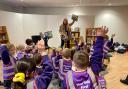 Children from Therfield First School visited Cambridge Waterstones on World Book Day