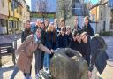 German students from Großalmerode visited Royston as part of the town twinning project