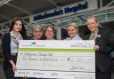 Barratt and David Wilson Homes presented a cheque for £2,500 to Addenbrooke's Hospital