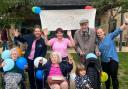 Staff and residents at Melbourn Springs Care Home walked to support people with Alzheimer's