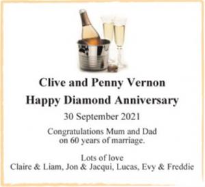 Clive and Penny Vernon