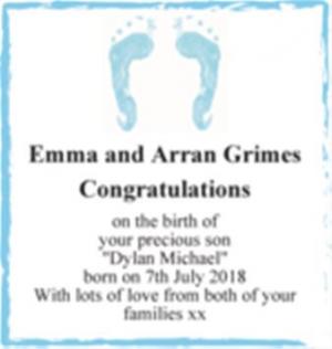 Emma and Arran Grimes