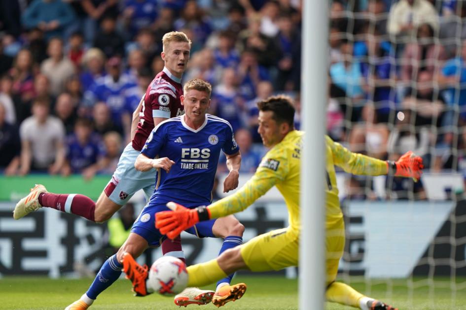 Leicester relegated despite ending season with victory over West Ham