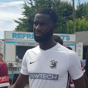 Carl Mensah was named man of the match in the draw with Leiston.