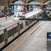 An empty platform at London King's Cross on July 27 during a previous RMT strike