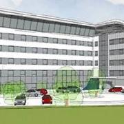The proposed hotel design. Photo: South Cambridgeshire District Council.