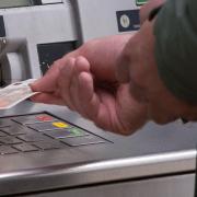 Police in Hertfordshire said ATM users should phone the police on 101 if their card is 