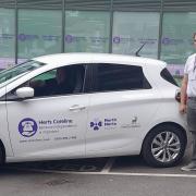 Herts Careline staff has one fully electric van and three more on order for their engineers who travel across the county.