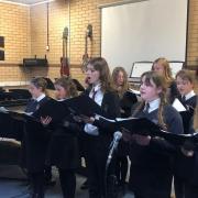 Students at Melbourn Village College put on a concert for the first time since the start of the pandemic