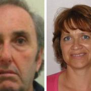 Convicted killer Ian Stewart is standing trial at Huntingdon Crown Court accused of murdering his wife, Diane.