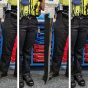 Wow - the knife handed in to a Cambridgeshire police station