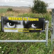 Herts police and the NFU are tackling fly-tipping in North Herts with a new pilot scheme.