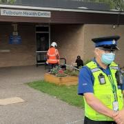 Arson attack at Fulbourn Health Centre