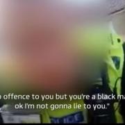 A video showing the conversation between a black man and a police officer in Ely went viral during last year's worldwide Black Lives Matter protests. The video was filmed by the motorist from inside his car (as shown). The Independent Office for Police