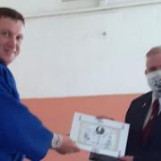 Councillor Rob Inwood attended the opening of Sukato Judo Club in Litlington, and was thanked for his support to local businesses with an honorary black belt and certificate