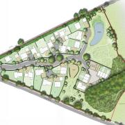 A plan for 28 residential homes off Station Road in Ashwell has been refused by NHDC
