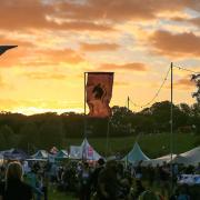 Beautiful skies on Thursday at Standon Calling Festival 27th July 2017.
 Photo by Kevin Richards